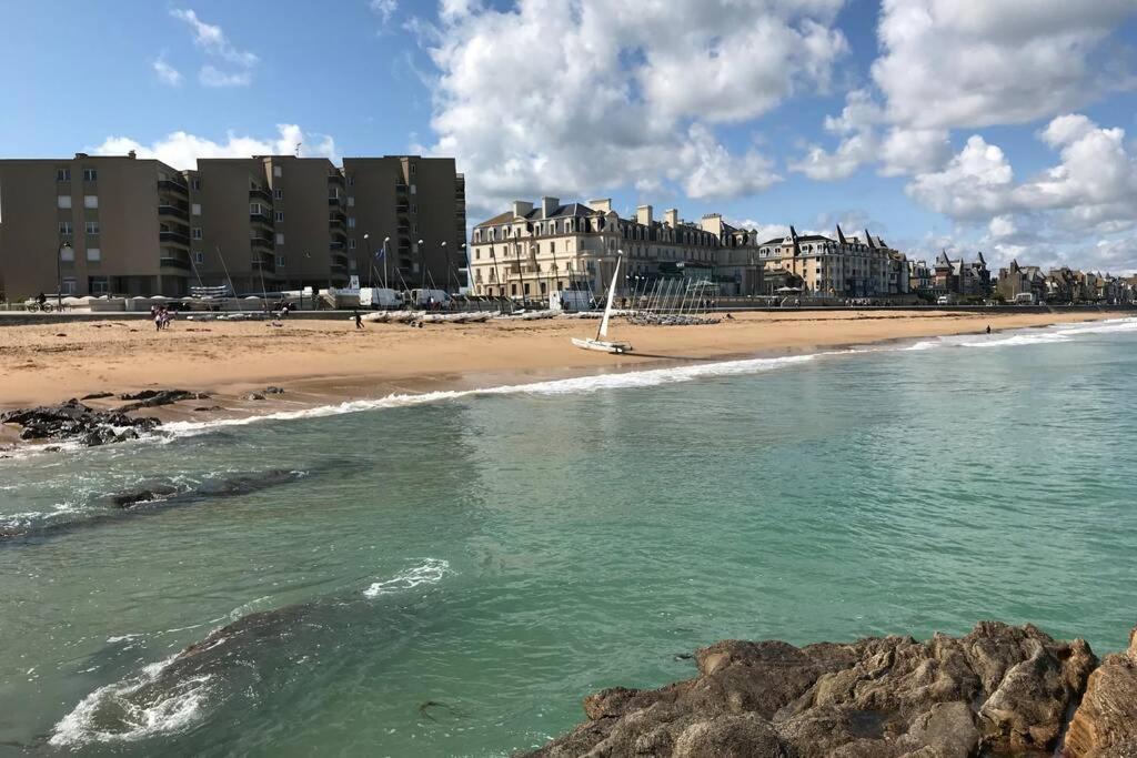Ideal - Plage, Jardin & Jacuzzi, Proche Plage Et Thalasso - 1 A 6 Personnes Saint-Malo Exterior foto