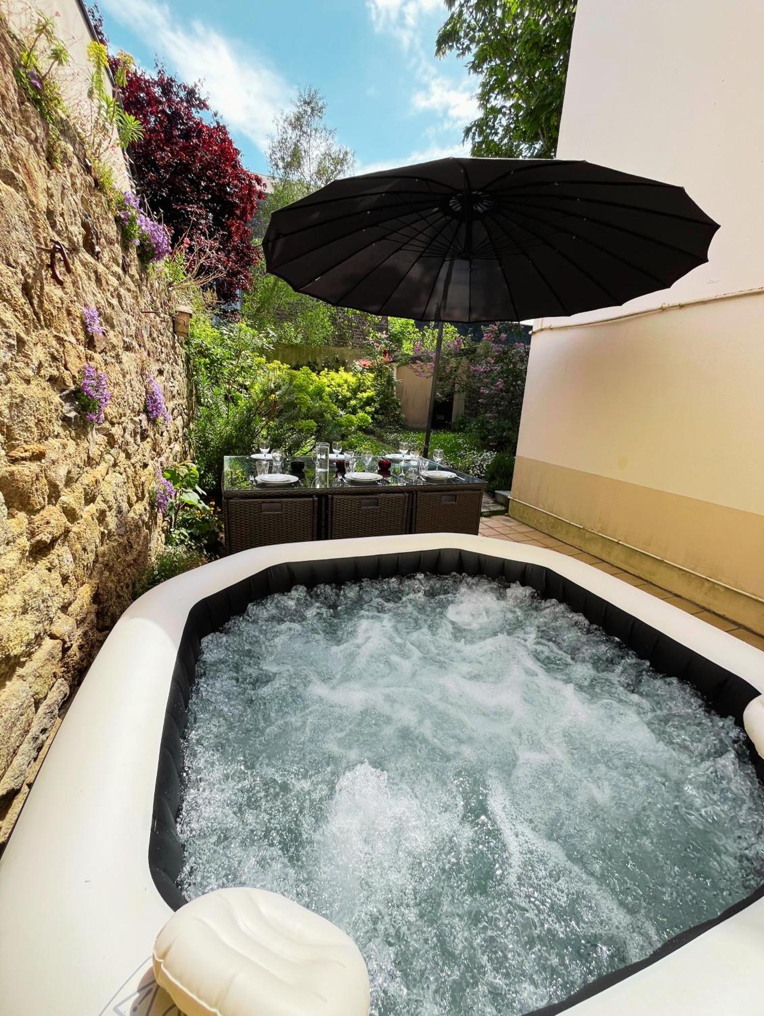Ideal - Plage, Jardin & Jacuzzi, Proche Plage Et Thalasso - 1 A 6 Personnes Saint-Malo Exterior foto