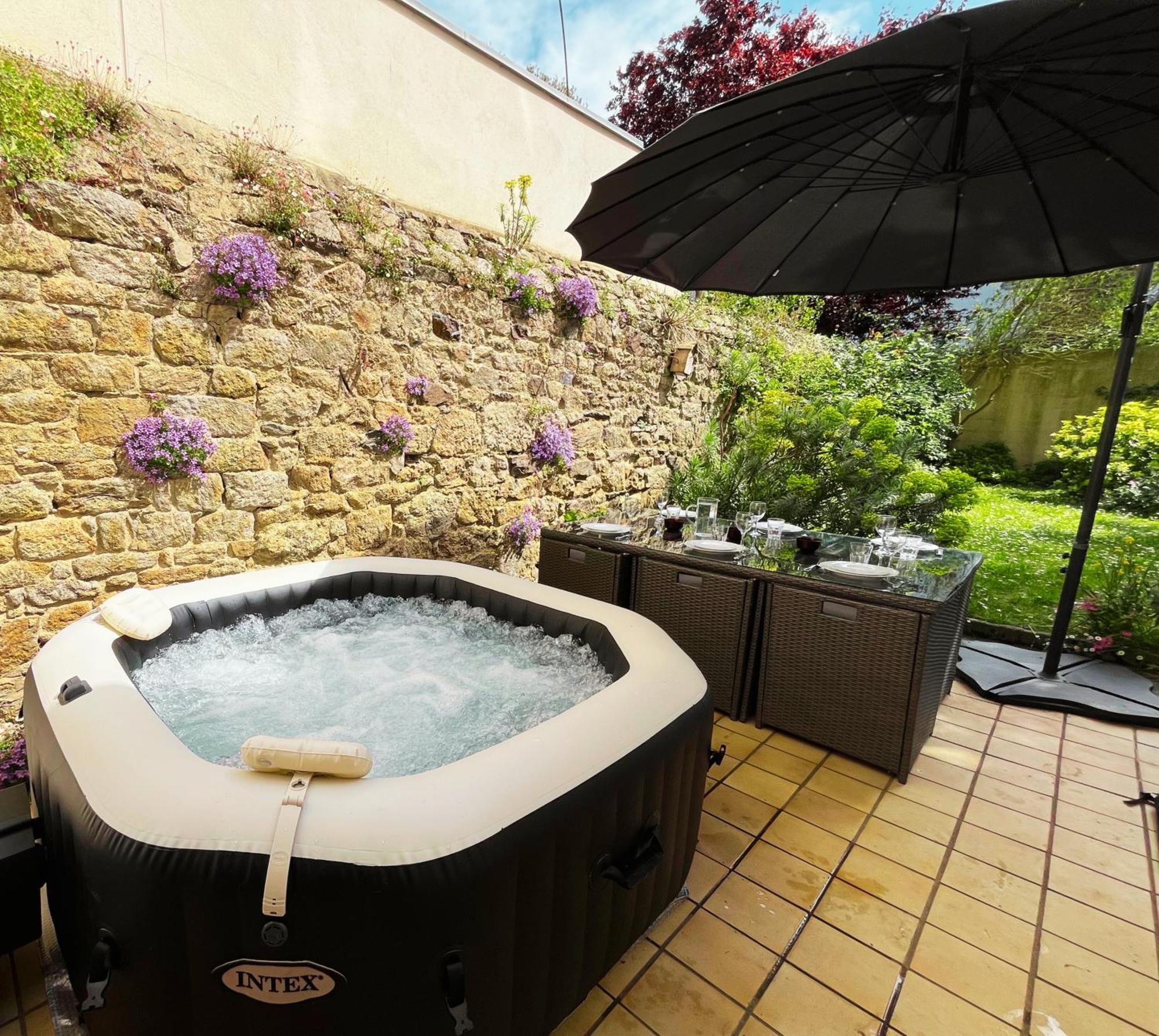 Ideal - Plage, Jardin & Jacuzzi, Proche Plage Et Thalasso - 1 A 6 Personnes Saint-Malo Exterior foto